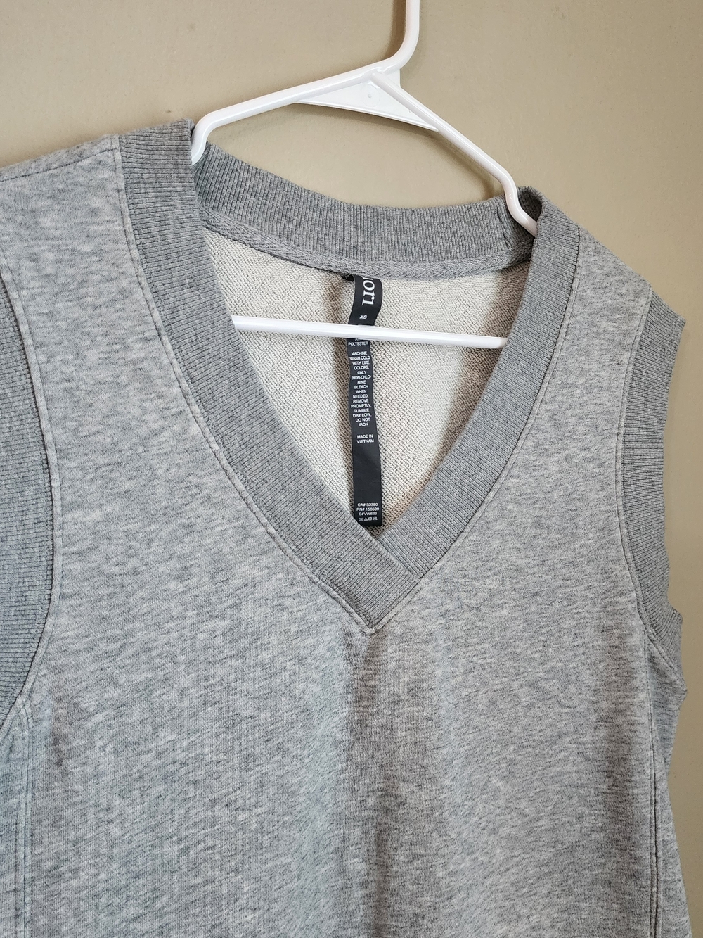 Vuori Tank Vest Sedona Dress Gray Slaveless Mimi Women Size XS - Picture 3 of 9